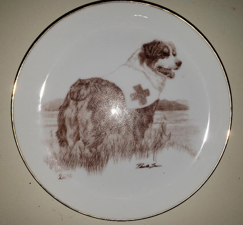 2003 Laurelwood Australian Shepherd Collector Plate