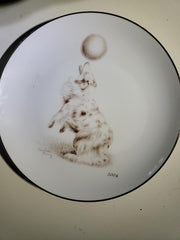 2003 Laurelwood Australian Shepherd Collector Plate