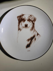 2005 Laurelwood Australian Shepherd Collector Plate