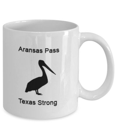 Aransas Pass Texas Strong Ceramic Mug