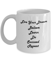 Live Your Dream mug