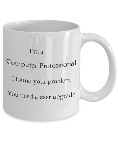 Computer Professional Ceramic Mug