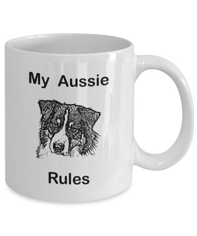 My Aussie Rules Ceramic Mug