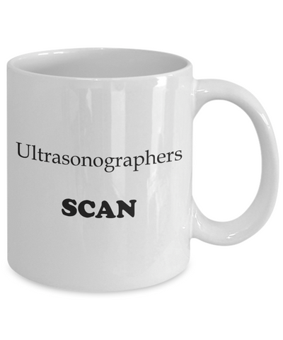 Ultrasonographers Scan Ceramic Mug