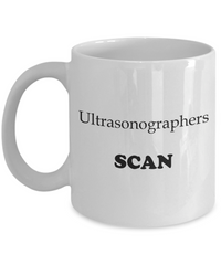 Ultrasonographers Scan ceramic mug